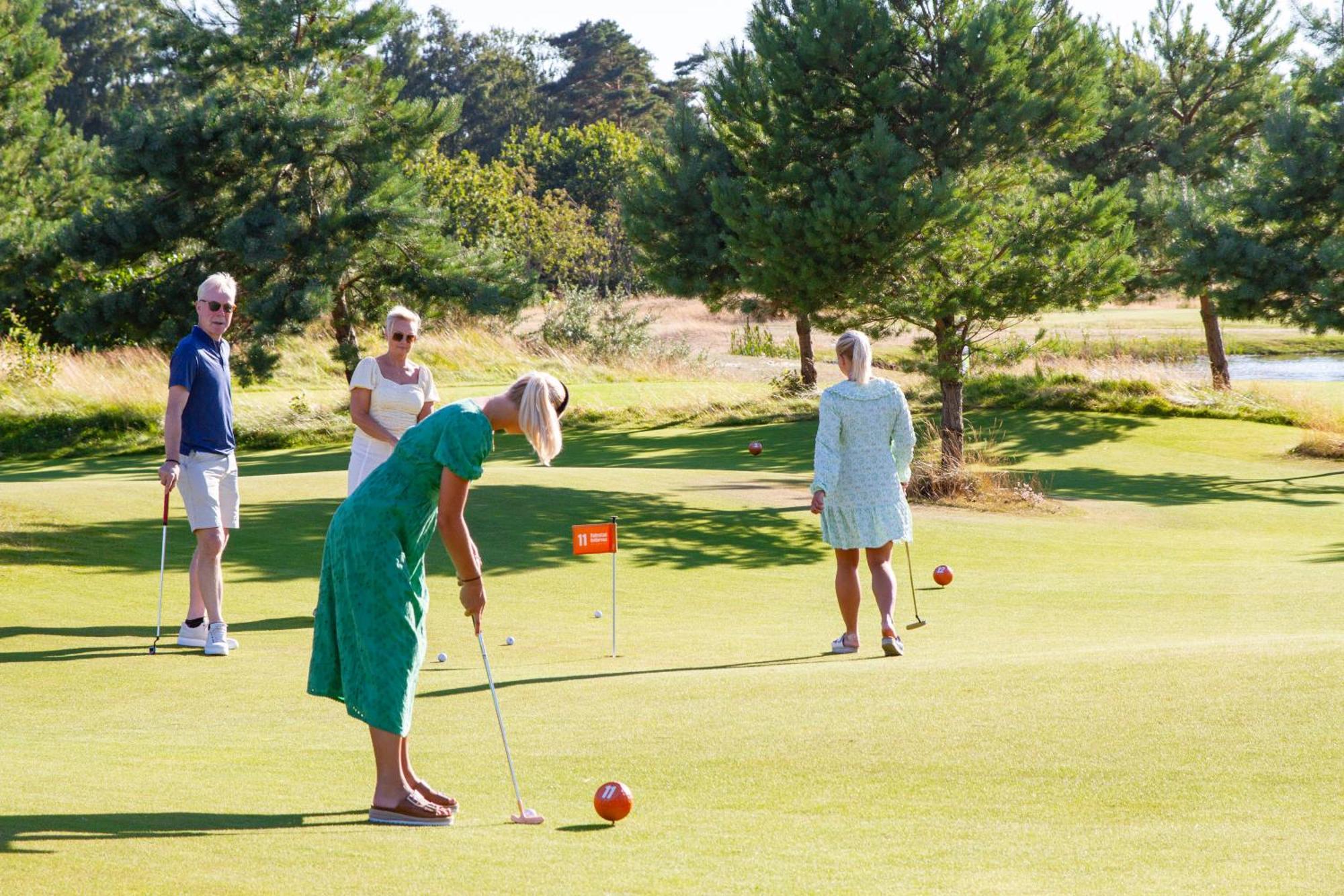 Halmstad Golfarena Stugor المظهر الخارجي الصورة