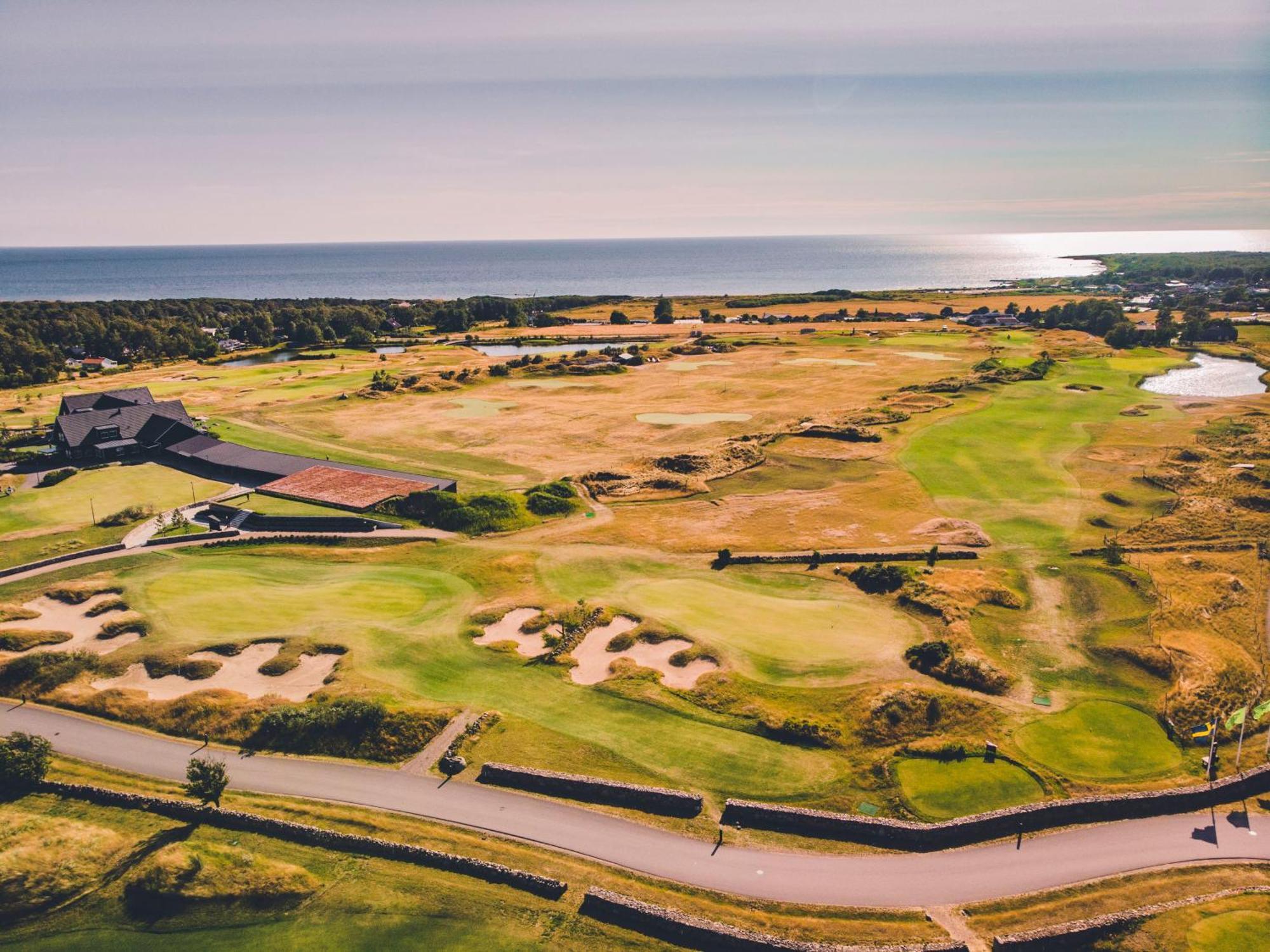 Halmstad Golfarena Stugor المظهر الخارجي الصورة