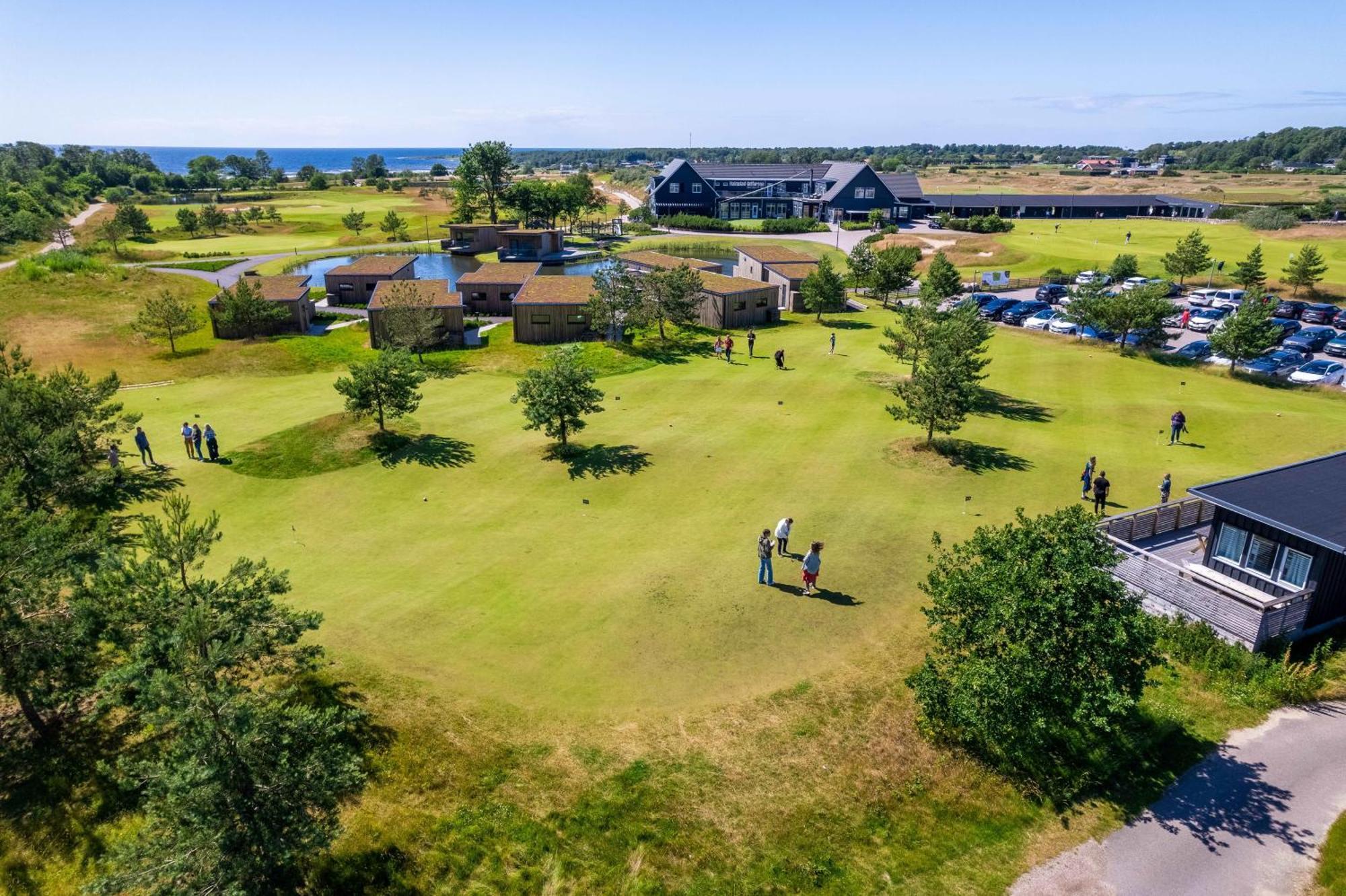 Halmstad Golfarena Stugor المظهر الخارجي الصورة