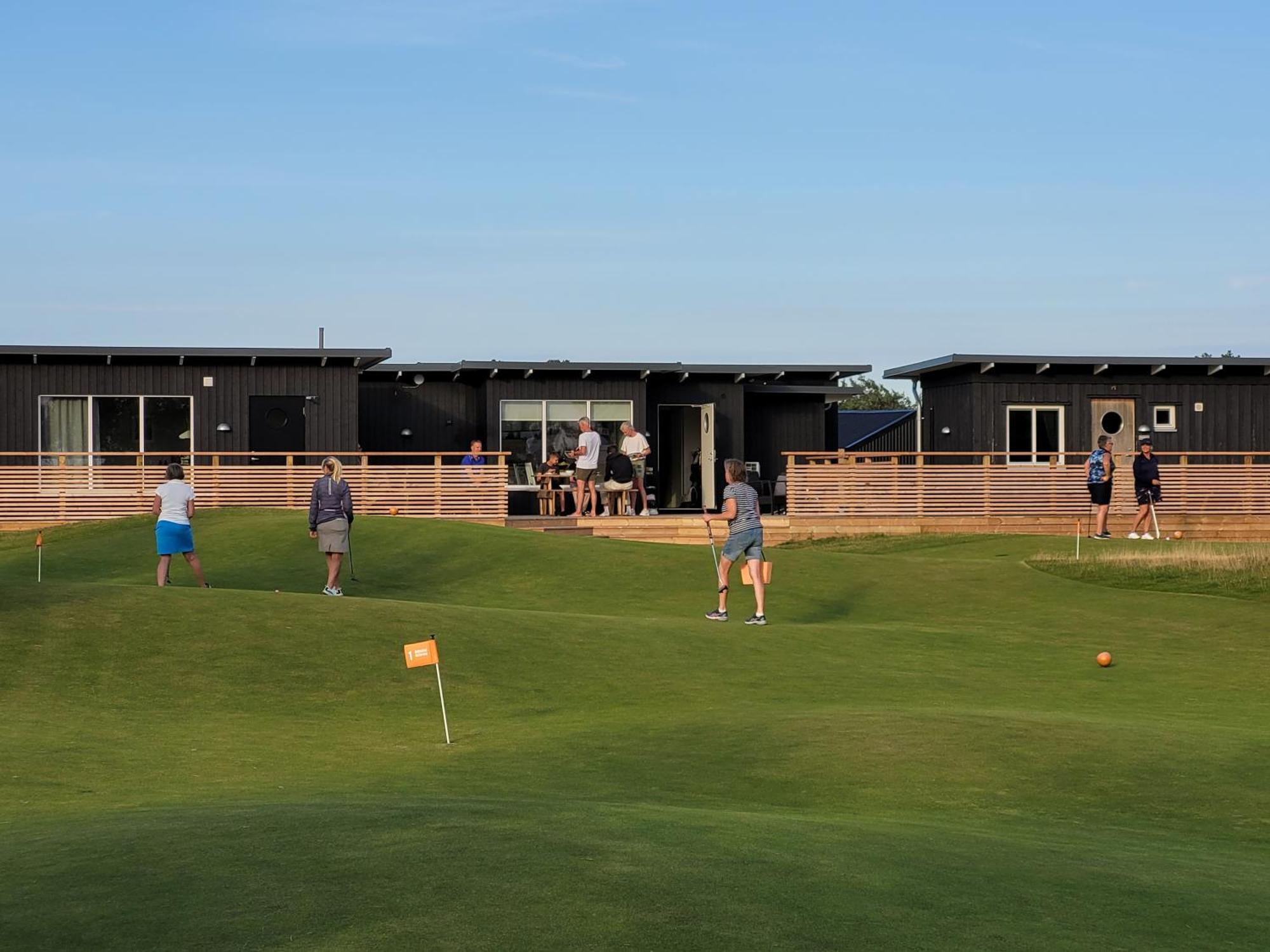 Halmstad Golfarena Stugor المظهر الخارجي الصورة