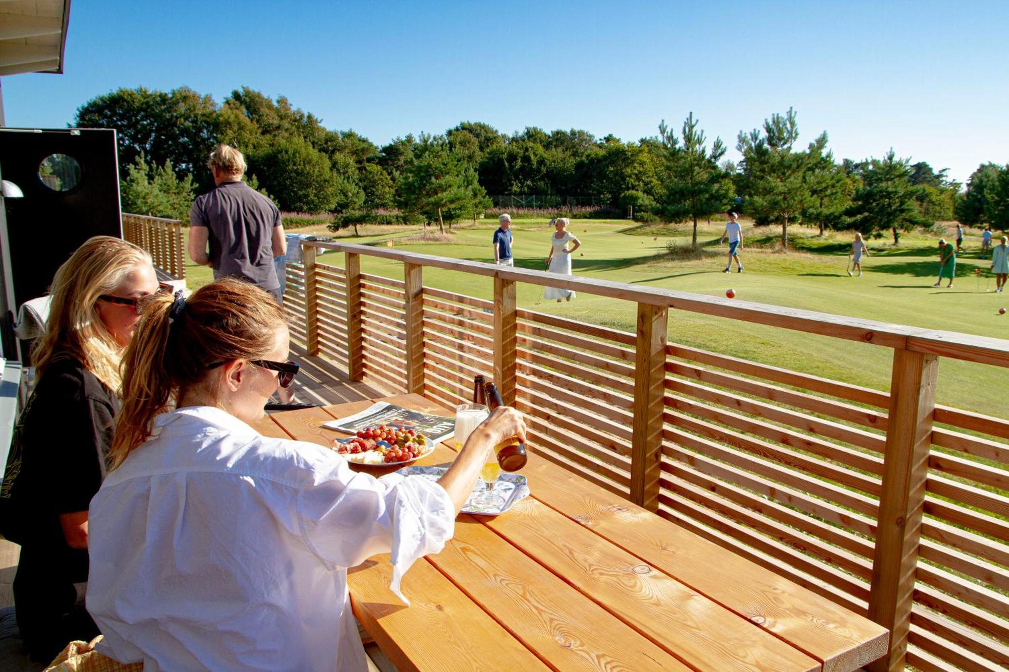 Halmstad Golfarena Stugor المظهر الخارجي الصورة